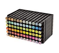 Spectrum Noir Universal Marker Pen Storage Organiser - Stackable Trays - 6 Pack (12 Pen Storage) - Easily Assembled, Modular Design - Perfect Desk Art Storage