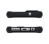 SPECTRUM_R - Coque de protection pour téléphone portable - robuste - antimicrobien, 100 % recyclé - Impacthane - noir - pour Motorola Moto G35
