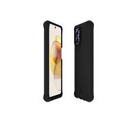 SPECTRUM_R - Coque de protection pour téléphone portable - robuste - antimicrobien, 100 % recyclé - Impacthane - Noir intense - pour Motorola Moto