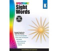 Spectrum Sight Words Grade K by Spectrum Compiled by Spectrum (Auteur)