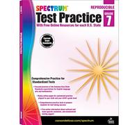 Spectrum Test Practice, Grade 7 – Reproducible
