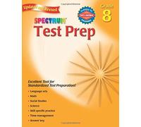 Spectrum Test Prep, Grade 8