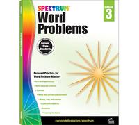 Spectrum Word Problems, Grade 3