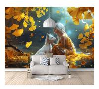 SPECUFX 3D Art Self-adhesive Wallpaper Mural Fantasy world girl fox 100x70cm Print Photo Bedroom Restaurant Office Family Living Hallway