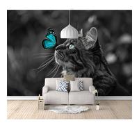 SPECUFX 3D Effect Wall Sticker Poster Layer 100x70cm Landscape Pictures Wallpapers Art Decals for Bedroom Living Room Home Decoration