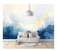 SPECUFX 3D Mural Paintings for Wall Abstract oil painting blue-gray 100x70cm Effect Murals Art Design Print Home Decoration Bedroom Living Room
