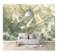 SPECUFX 3D Mural Paintings for Wall Japanese-style retro wave cranes 100x70cm Effect Murals Art Design Print Home Decoration Bedroom Living Room