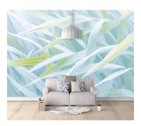 SPECUFX 3D Mural Self-adhesive Wallpaper Simple grass white 100x70cm Hotel Wall Photo Art Poster Picture Tv Background Boys And Girls Room Decor