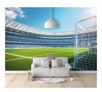 SPECUFX 3D Mural Self-adhesive Wallpaper View of sports football field 100x70cm Hotel Wall Photo Art Poster Picture Tv Background Boys And Girls Room Decor