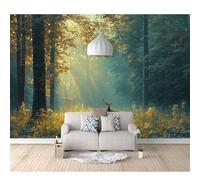 SPECUFX 3D Photo Mural Self-adhesive Wallpaper Animal deer in the jungle 100x70cm Wall Poster Tv Background Decorative Decal Art for Room Living Bedroom Restaurant