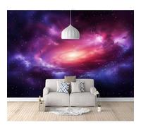 SPECUFX 3D Photo Self-adhesive Wallpaper Wall Art Solar system planets cosmic blue 100x70cm Poster Decorative Stickers Background for Living Room Bedroom