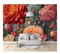 SPECUFX 3D Self-adhesive Wallpaper Wall Mural XXL Beautiful flowers 100x70cm Photo Feature Wall-Art murals Bedroom Living Room