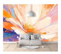 SPECUFX 3D Wall Murals for Bedrooms Abstract oil painting with colorful flowers 100x70cm Mural Art Decals Home DIY Decor Office Decorations