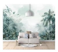 SPECUFX Art Photo Self-adhesive Wallpaper 3D Mural Forest fog plant tree landscape 100x70cm Wall Photoposter Decor Living Room Bedroom Murals Decoration