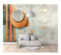 SPECUFX Custom Photo Wallpapers 3D Simple abstract drawing of geometric curves 100x70cm Wall Paper Murals Living Room Tv Sofa Bedroom Study Decor Removable Posters Art