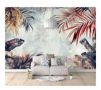 SPECUFX Giant Self-adhesive Wallpaper Photo 3D Wall Mural Coleus leaves of plants 100x70cm for Living Room TV Background Home Decoration Floral Card
