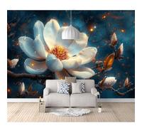 SPECUFX Hd Print Mural Self-adhesive Wallpaper flower orchid firefly 100x70cm Large Size Photo Wall Decor Picture 3D Living Room The for Bedroom border