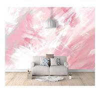 SPECUFX Hd Print Mural Self-adhesive Wallpaper Minimalist abstract oil painting pink 100x70cm Large Size Photo Wall Decor Picture 3D Living Room The for Bedroom border