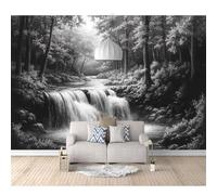 SPECUFX Home Decor Art Murals Custom 3D Photo Self-adhesive Wallpaper Waterfalls, forests, natural landscapes 100x70cm Room Bedroom Wall Painting Living Mural for Wallcoverings