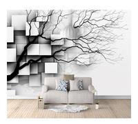 SPECUFX Mural Custom Photo Wallpapers 3D Modern branches white 100x70cm Wall Paper Murals Living Room Tv Sofa Bedroom Study Decor Self-adhesive Wallpaper Photos