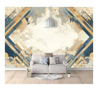 SPECUFX Mural Custom Photo Wallpapers 3D Vintage watercolor geometry 100x70cm Wall Paper Murals Living Room Tv Sofa Bedroom Study Decor Self-adhesive Wallpaper Photos