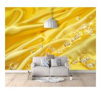 SPECUFX Mural Panoramic 3D Self-adhesive Wallpaper Gold silk diamonds 100x70cm Living Room Bedroom Tv Background Wall Hd Printing Custom Tapestry Photo Poster