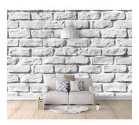 SPECUFX Mural Panoramic 3D Self-adhesive Wallpaper Vintage gray bricks 100x70cm Living Room Bedroom Tv Background Wall Hd Printing Custom Tapestry Photo Poster