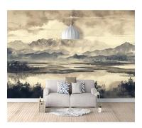 SPECUFX Mural Self-adhesive Wallpaper 3D Vintage forest mountain views 100x70cm Photo Modern Living Room Wall Background Tv Sofa Study Home Decoration