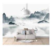 SPECUFX Photo Self-adhesive Wallpaper Oriental ink landscapes 100x70cm Mural Picture Murals 3D Paste Living Room The Wall For Bedroom Border