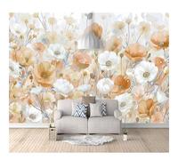 SPECUFX Room Self-adhesive Wallpaper Girl Bedroom Pink floral watercolor 100x70cm Boy Custom 3D Living The Wall for bedroom