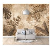 SPECUFX Room Self-adhesive Wallpaper Girl Bedroom Vintage tropical plant leaves 100x70cm Boy Custom 3D Living The Wall for bedroom