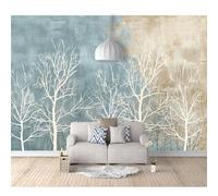 SPECUFX Self-adhesive Wallpaper 3D Mural Paper Bedroom Wall Decorative Abstract trees, forests, watercolors, vintage 100x70cm Living Room for Photo Art