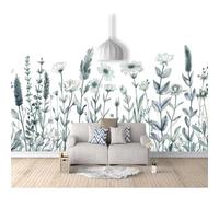 SPECUFX Self-adhesive Wallpaper 3D Mural Paper Bedroom Wall Decorative Minimalist watercolor sunflower leaves 100x70cm Living Room for Photo Art