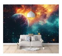 SPECUFX Self-adhesive Wallpaper 3D Papers Milky Way Galaxy Child 100x70cm Home Decor Paper Mural Wallpapers for Living Room Bedroom Walls Wall Photo