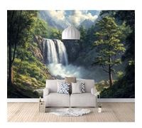 SPECUFX Self-adhesive Wallpaper 3D Papers Waterfalls, forests, natural landscapes 100x70cm Home Decor Paper Mural Wallpapers for Living Room Bedroom Walls Wall Photo