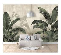 SPECUFX Self-adhesive Wallpaper 3D Photo Vintage rainforest plant bird landscape 100x70cm Mural Kitchen Bedroom Wall Living Room The for Office Dining