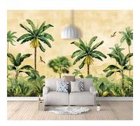 SPECUFX Self-adhesive Wallpaper 3D Wall Murals Rainforest palm tree green landscape 100x70cm Photo Decor Paintings Mural Suitable for Living Room and Bedroom Tv Background