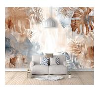 SPECUFX Self-adhesive Wallpaper Decoration for Living Room Office Vintage foliage flower plants 100x70cm Custom 3D Photo Bedroom Wall Painting Mural