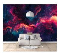 SPECUFX Self-adhesive Wallpaper Mural Colorful nebula, fantasy universe, starry sky 100x70cm Wall 3D Photo for Bedroom Living Home Decoration Poster Art