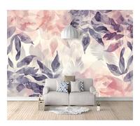 SPECUFX Self-adhesive Wallpaper Mural Watercolor colorful leaves 100x70cm Wall 3D Photo for Bedroom Living Home Decoration Poster Art