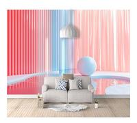 SPECUFX Self-adhesive Wallpaper Photo Premium Art Print Nordic abstract geometric pink 100x70cm Wall Mural Decoration Poster Picture Design