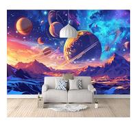 SPECUFX Self-adhesive Wallpaper Photo XXXL extra large Planetary and mountain landscapes 100x70cm Premium Art Print Wall Mural Decoration Poster Picture Design
