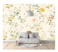 SPECUFX Wall Mural 3D Flowers, branches, plants, reddish, beige 100x70cm Background Self-adhesive Wallpaper Art For Living Room Bedroom Tv Office Restaurant Motif Poster
