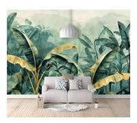 SPECUFX Wall Mural 3D Rainforest plants, palm trees, natural landscape 100x70cm Background Self-adhesive Wallpaper Art For Living Room Bedroom Tv Office Restaurant Motif