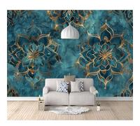 SPECUFX Wall Mural Self-adhesive Wallpaper 3D Vintage bohemian texture dark 100x70cm Photo Art Living Room Bedroom Office Murals