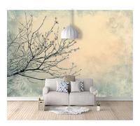 SPECUFX Wall Murals 3D Self-adhesive Wallpaper Gray landscape tree branches in winter 100x70cm Background Mural Living Room Sofa Tv Bedroom