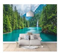 SPECUFX Wall Murals 3D Self-adhesive Wallpaper Landscapes, landscapes, forests, nature 100x70cm Background Mural Living Room Sofa Tv Bedroom
