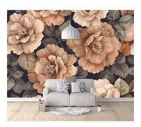 SPECUFX Wall Murals Custom Photo Self-adhesive Wallpaper 3D Vintage floral grey 100x70cm Large Living Room Sofa Bedroom Modern Painting Home Decor Posters
