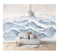 SPECUFX Wall Murals for Bedrooms Adults Oriental ink landscape 100x70cm Photo Self-adhesive Wallpaper Creative DIY Art Mural Decoration Decal Living Room Dining Bedroom Decor