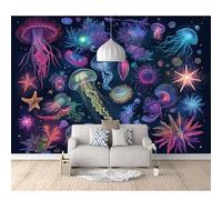 SPECUFX Wall Paper Murals Beautiful marine life 100x70cm 3D Effect Living Room Office Bedroom Dining Corridor Poster Art Decorative Photo